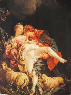  pastoral Pintura - Pastoral erótica Francois Boucher Desnudo clásico
